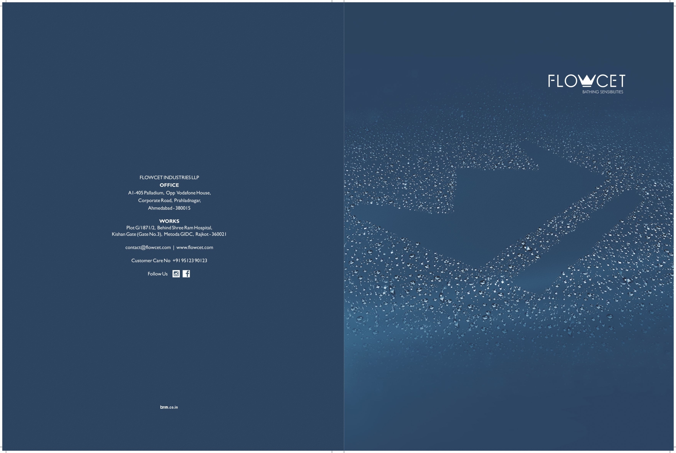 Flowcet Brochure Front page