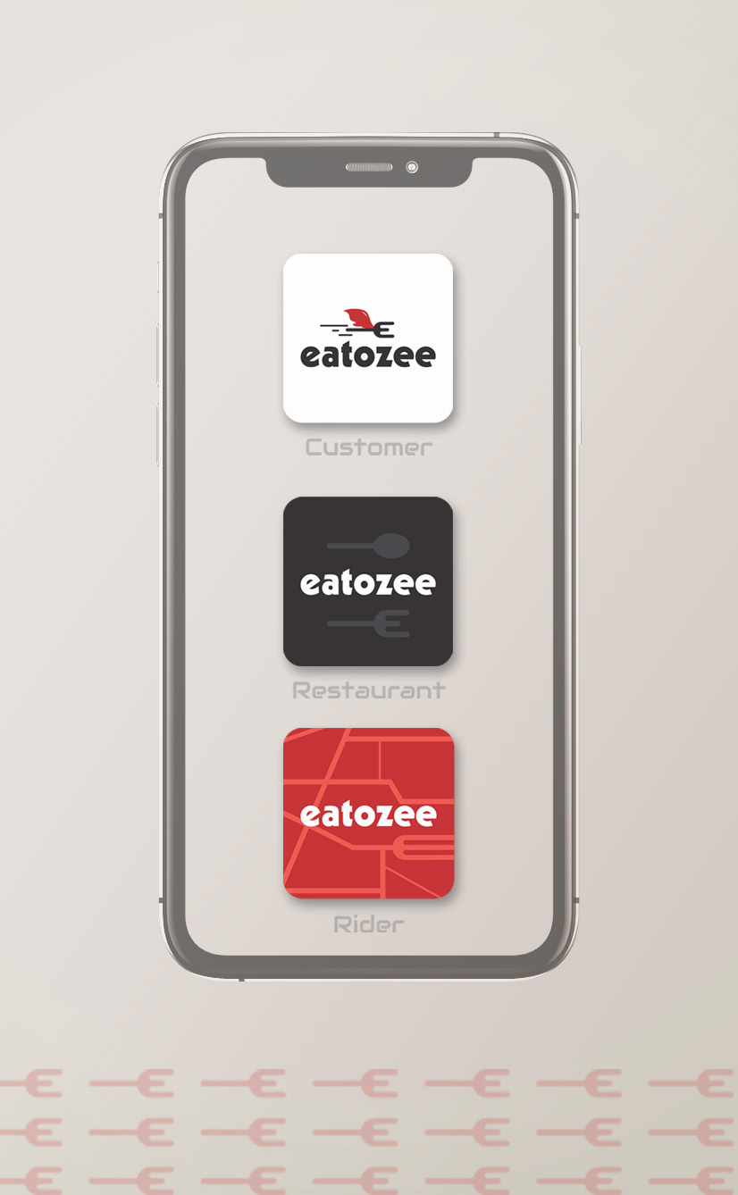 Eatozee Mobile App Design