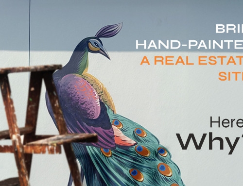 Why Brim Chose to Hand-Paint a Real Estate Site in Ahmedabad