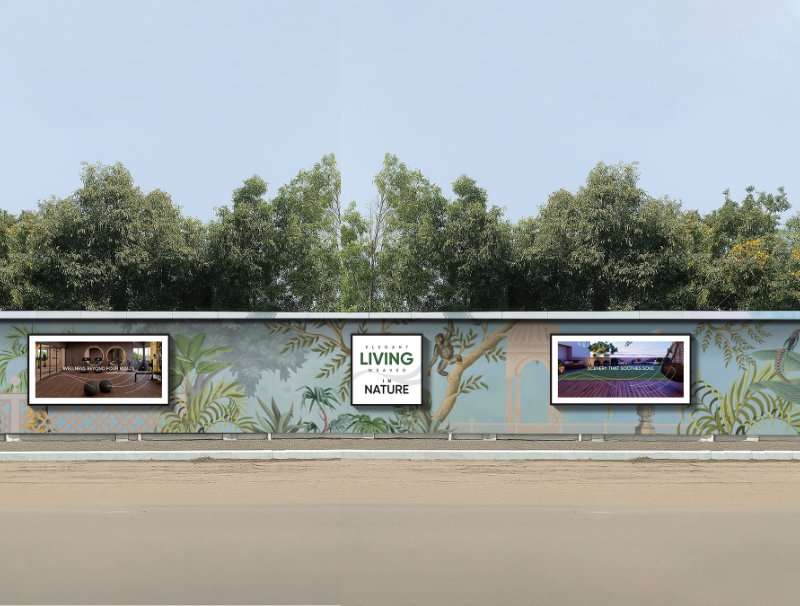 Aastha amrutam Onsite branding
